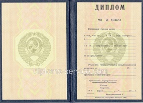 Диплом о высшем образовании 1994 год